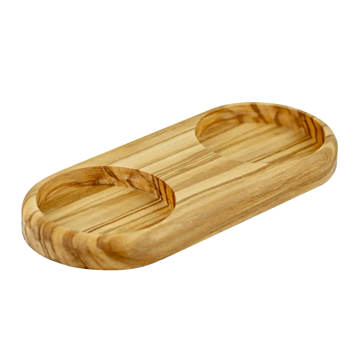 Zassenhaus Mühlenuntersetzer für zwei Mühlen, Olivenholz Untersetzer für zwei Mühlen aus Olivenholz von Zassenhaus