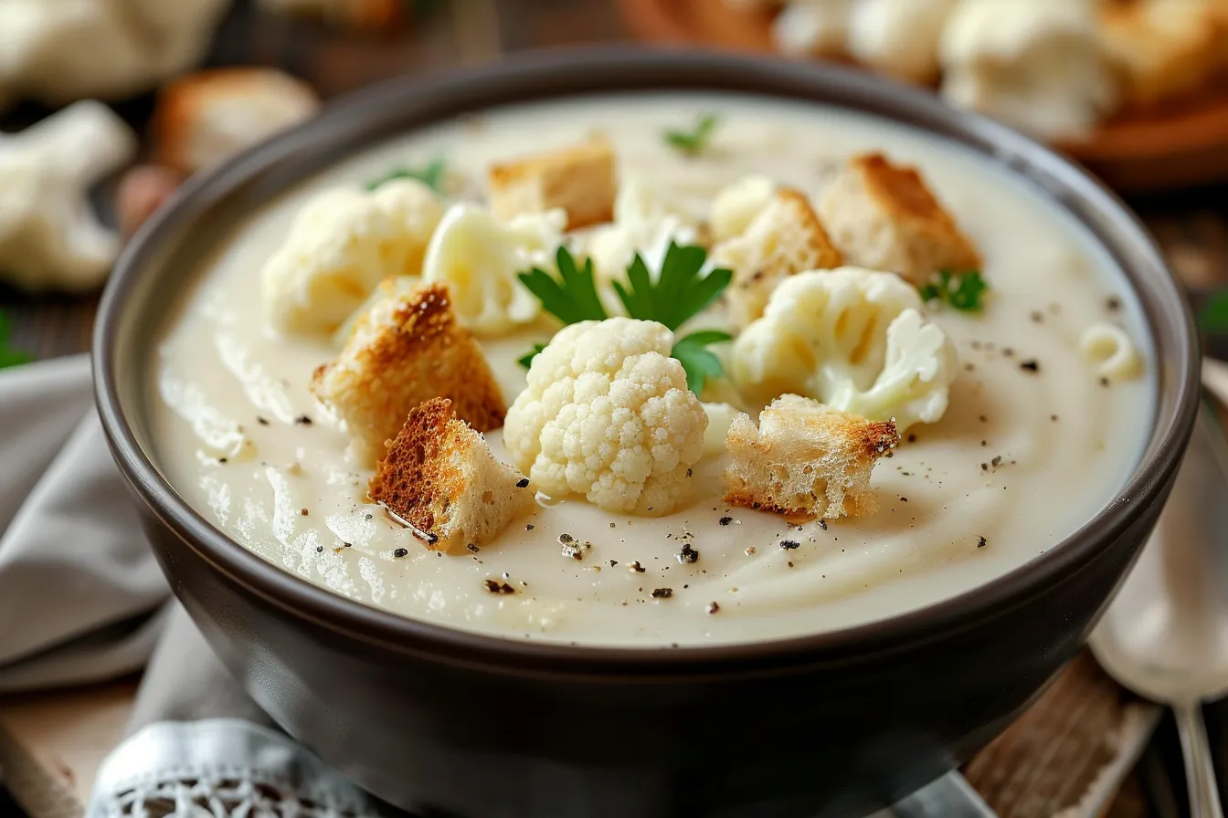 Blumenkohlsuppe Blumenkohlsuppe