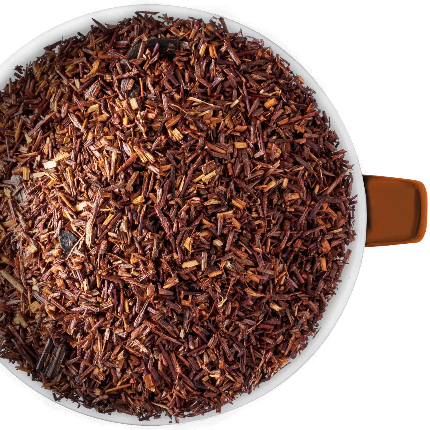 Rooibos Vanille Vorderansicht eines Beutels mit Rooibos-Tee Vanille