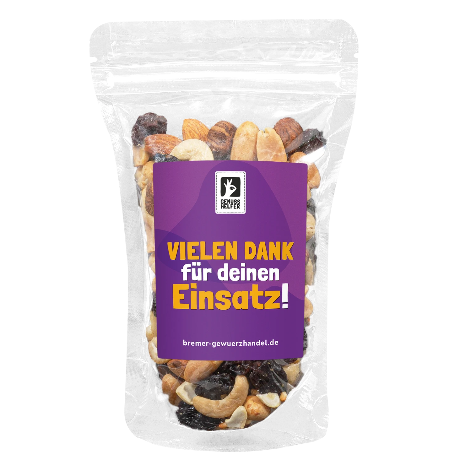 GeNUSSmischung - Vielen Dank für deinen Einsatz!