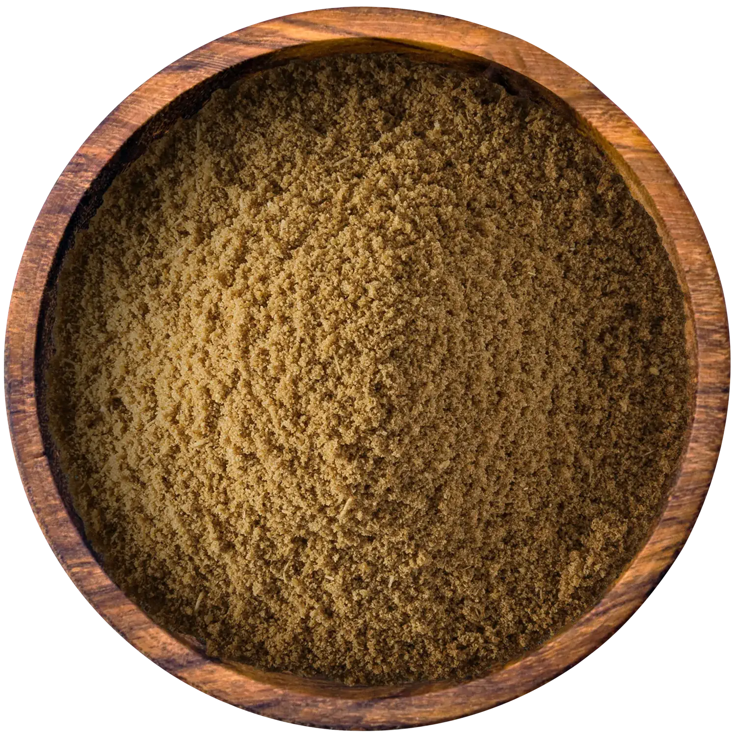 Cumin Kreuzkümmel, gemahlen Vorderansicht eines Beutels mit gemahlenem Kreuzkümmel (Cumin)