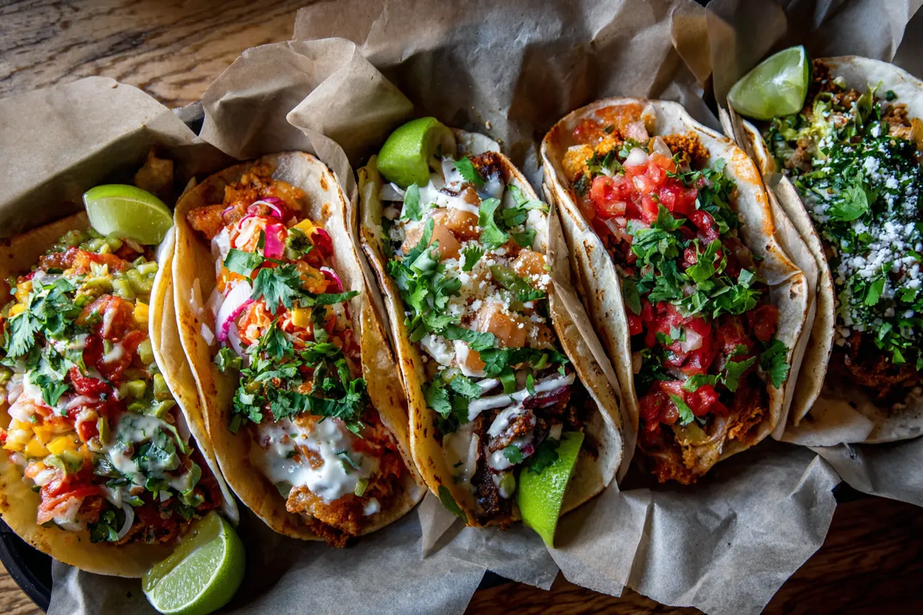 Vegetarische Tacos Tacos vegetarisch mexikanisch