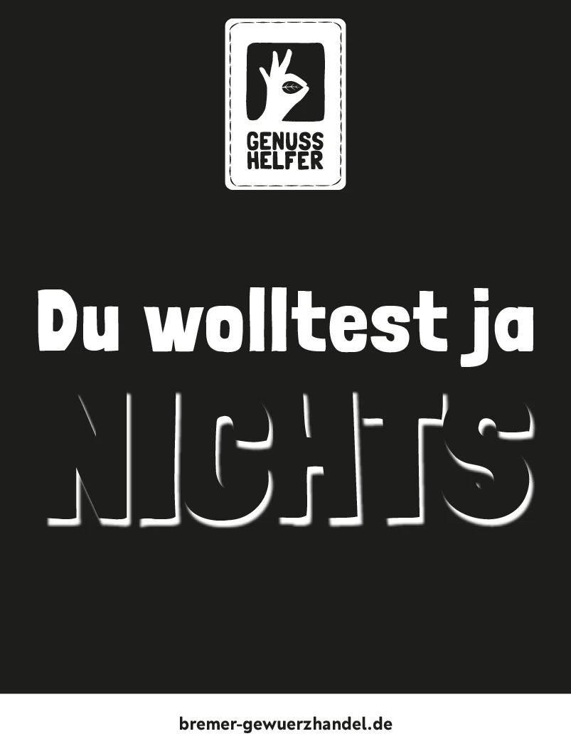 GeNUSSmischung - Du wolltest ja nichts
