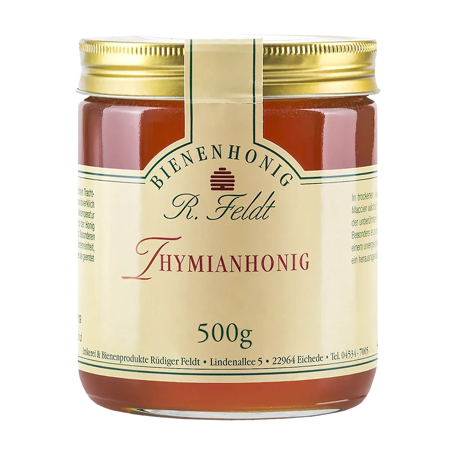 Thymian Honig Thymianhonig im Glas