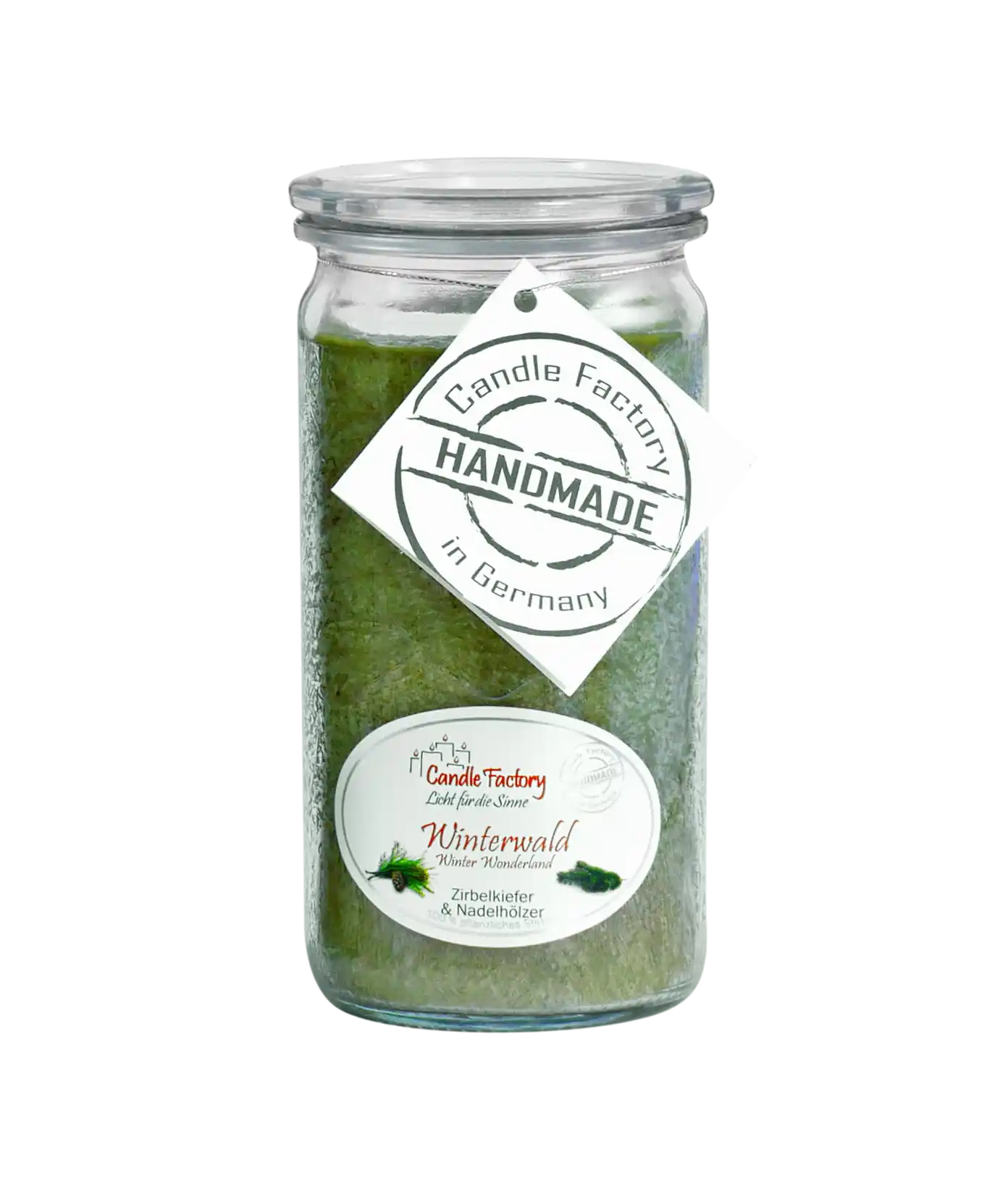 Spendenkerze Winterwald