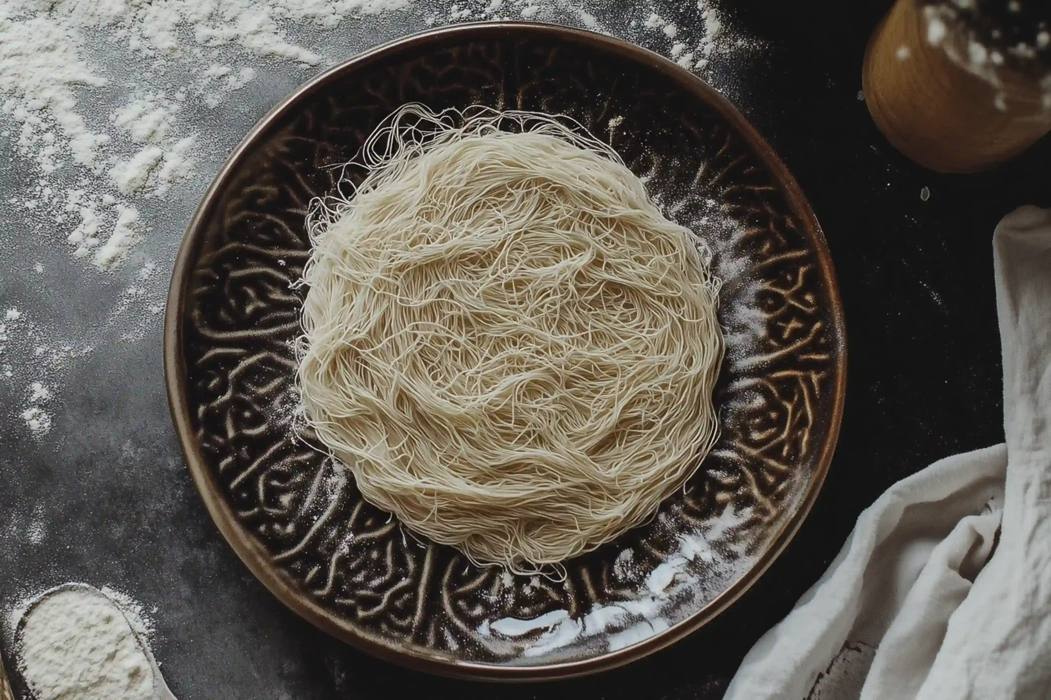 Kadayif Engelshaar selber machen Kadayif Engelshaar selber machen