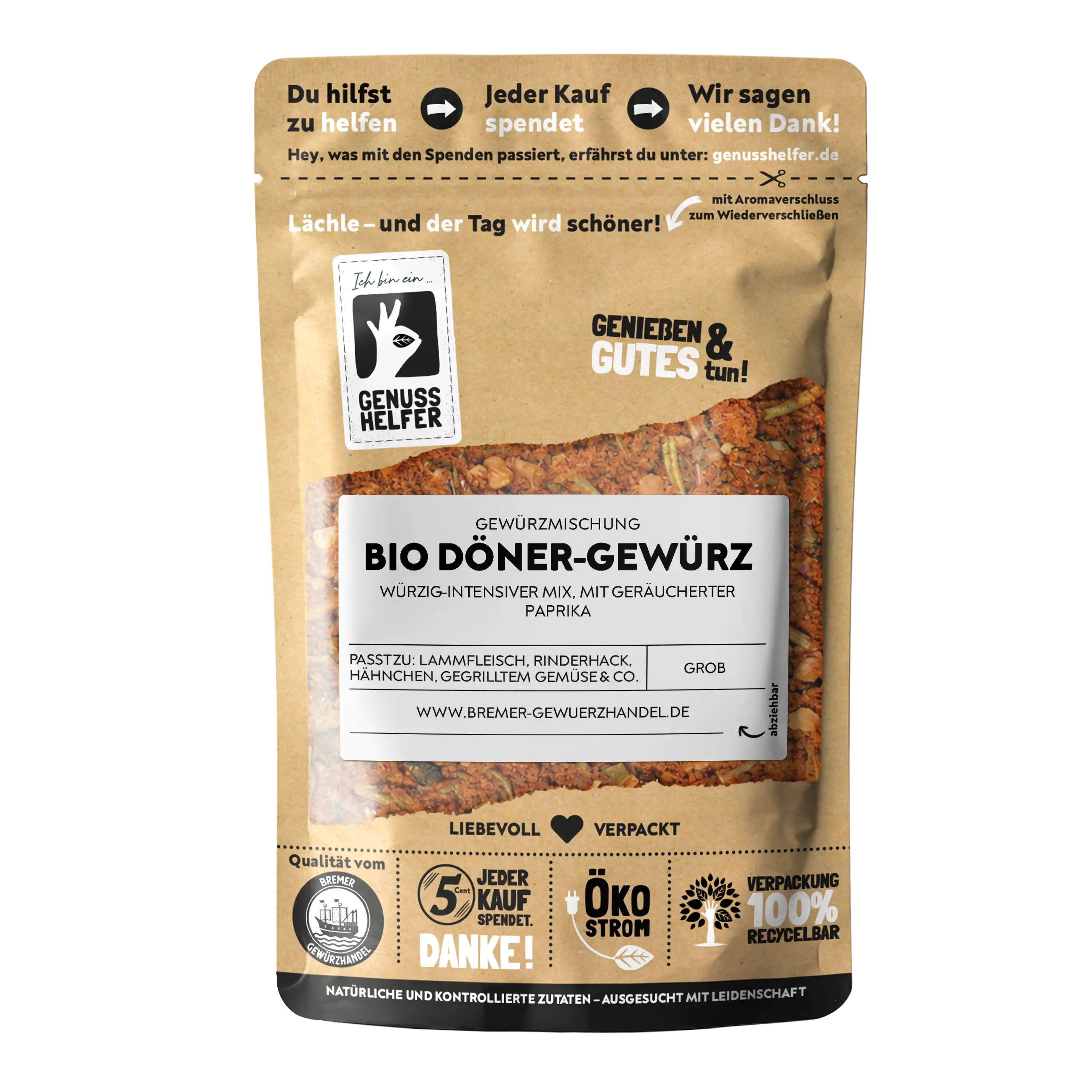 Döner-Gewürz BIO, gemahlen