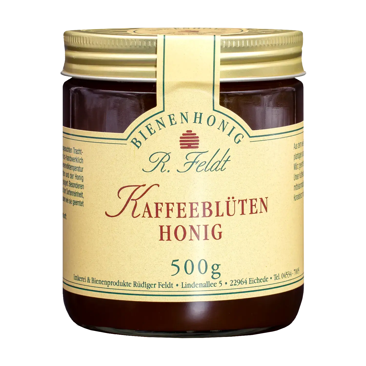 Kaffeeblüten Honig Kaffeeblütenhonig im Glas