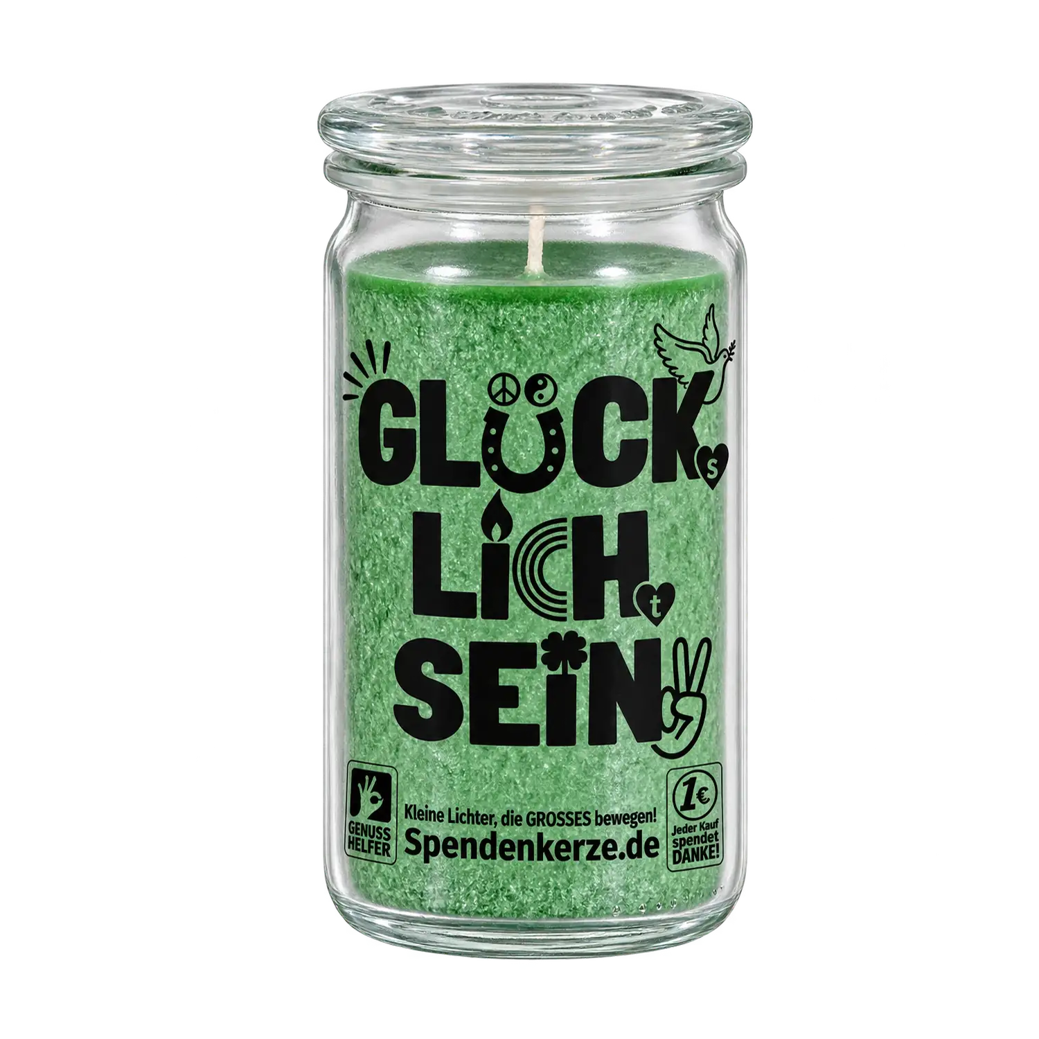 Spendenkerze Zirbe Verbene