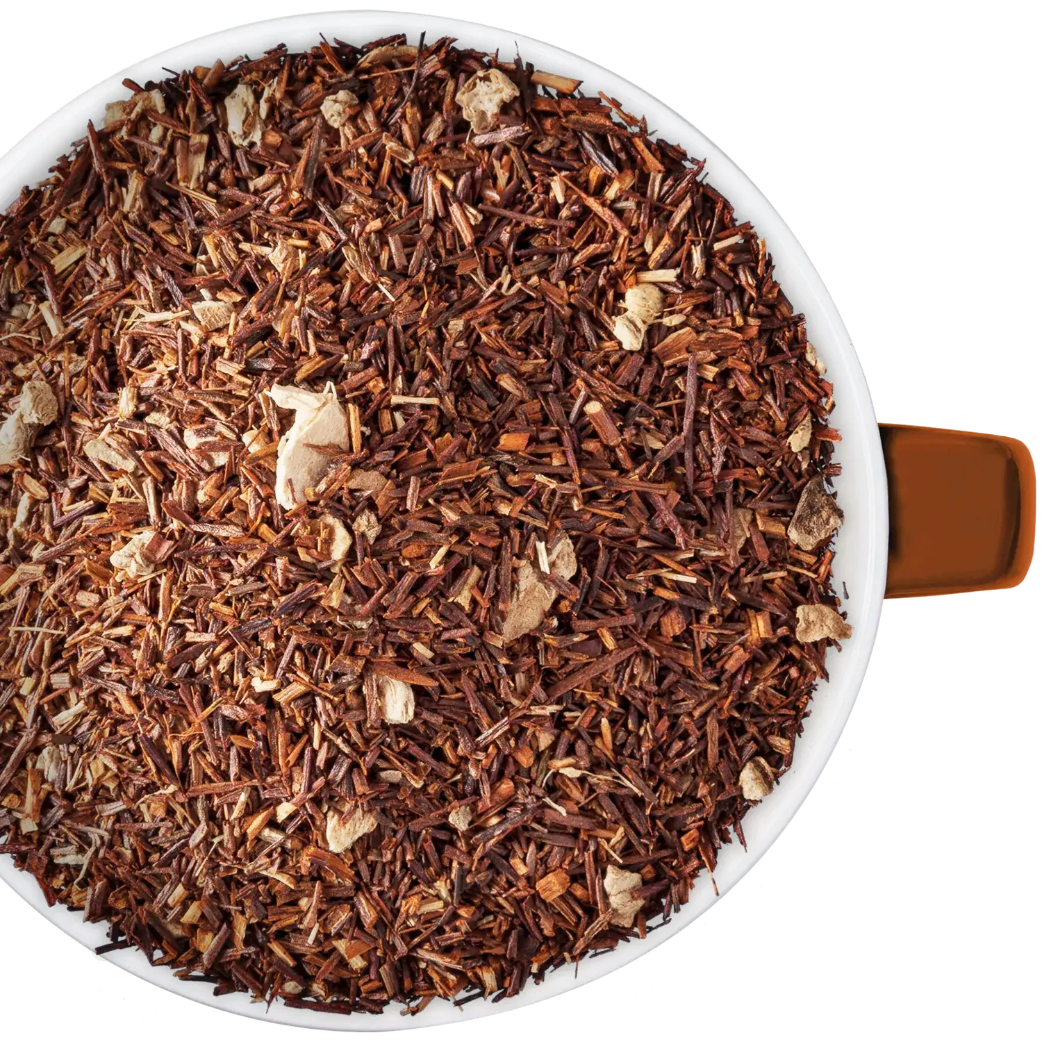 Rooibos Ingwer, BIO Loser Rooibos-Ingwer-Tee in einer Tasse