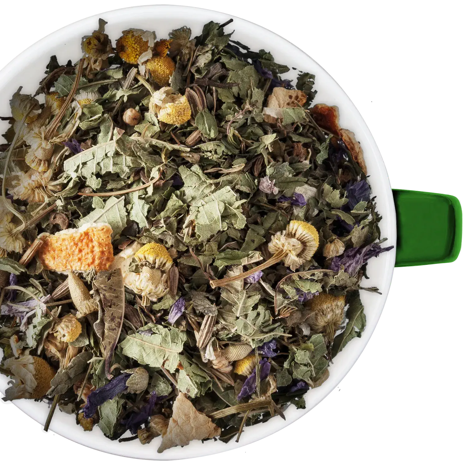 Bremer Magenstreichler, Kräutertee Bremer Magenstreichler Kräutertee in einer Tasse mit losem Tee