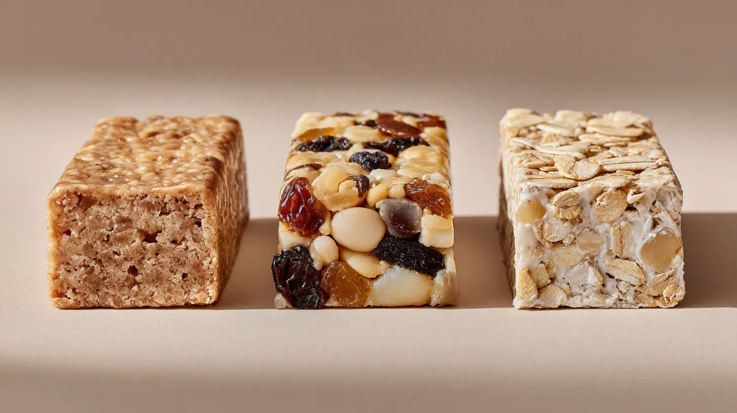 Proteinriegel Ratgeber Unterschied zu Müsliriegel, Energy Bar Moodbild