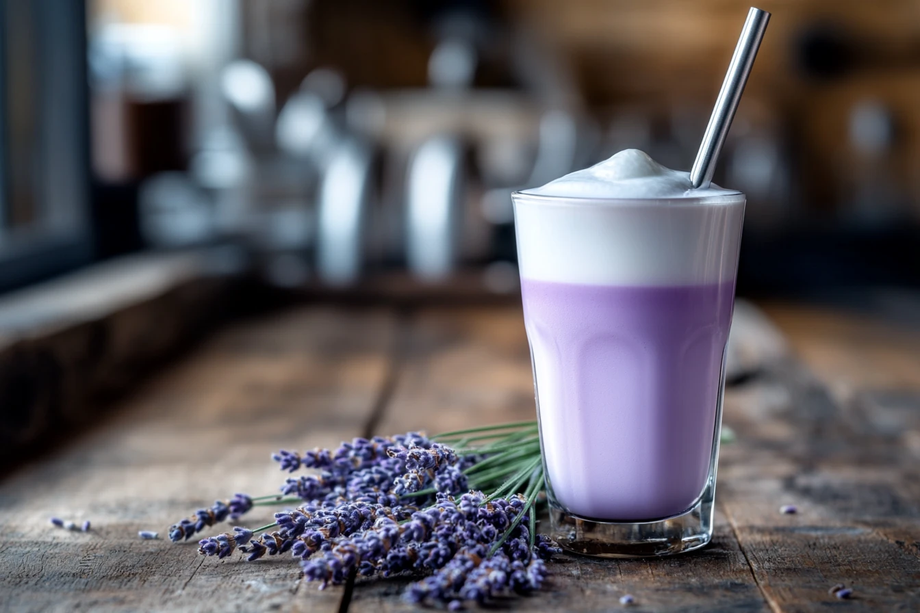 Lavendel-Milch-Tee Lavendel-Milch-Tee