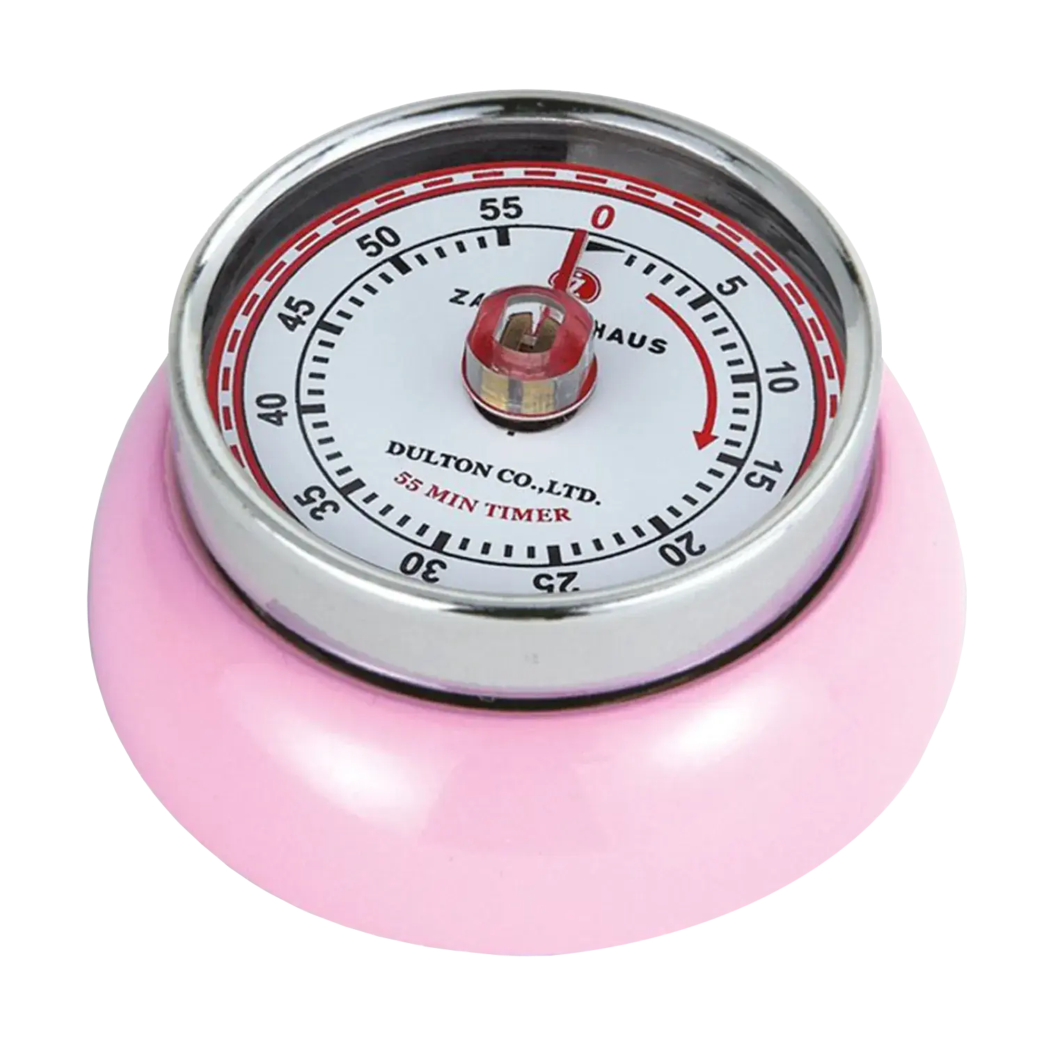 Zassenhaus Küchentimer / Eieruhr retro, rosa Küchentimer „Speed“ in Pink