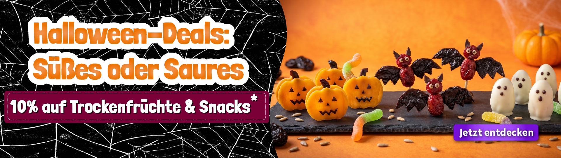 Halloween-Deals Süßes oder Saures