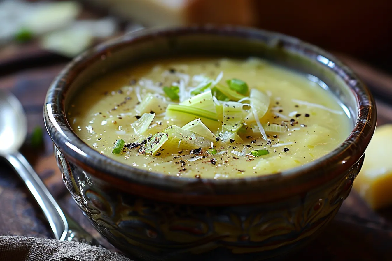 Käse-Lauch-Suppe Käse-Lauch-Suppe