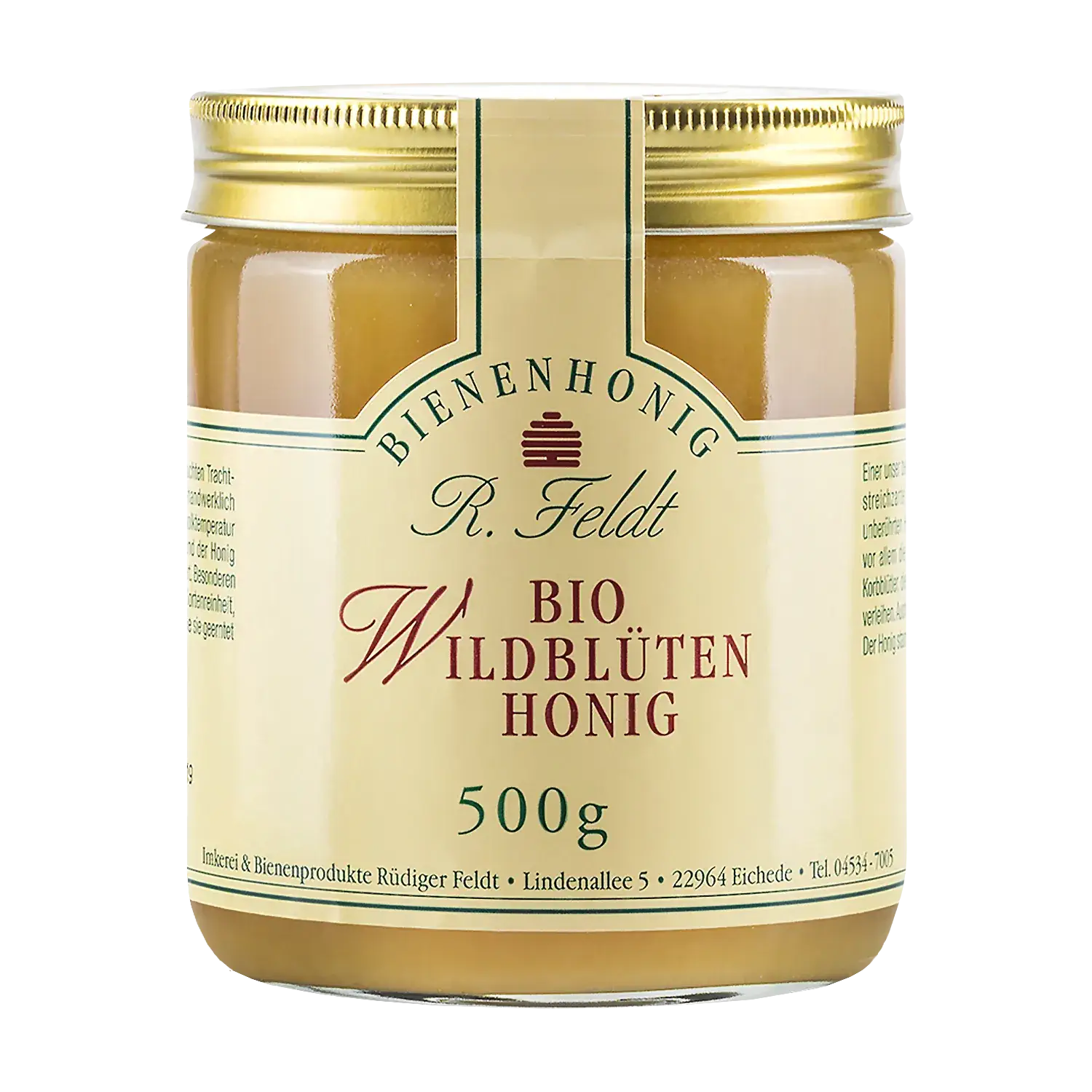 Wildblütenhonig BIO Wildblütenhonig (Bio) im Glas