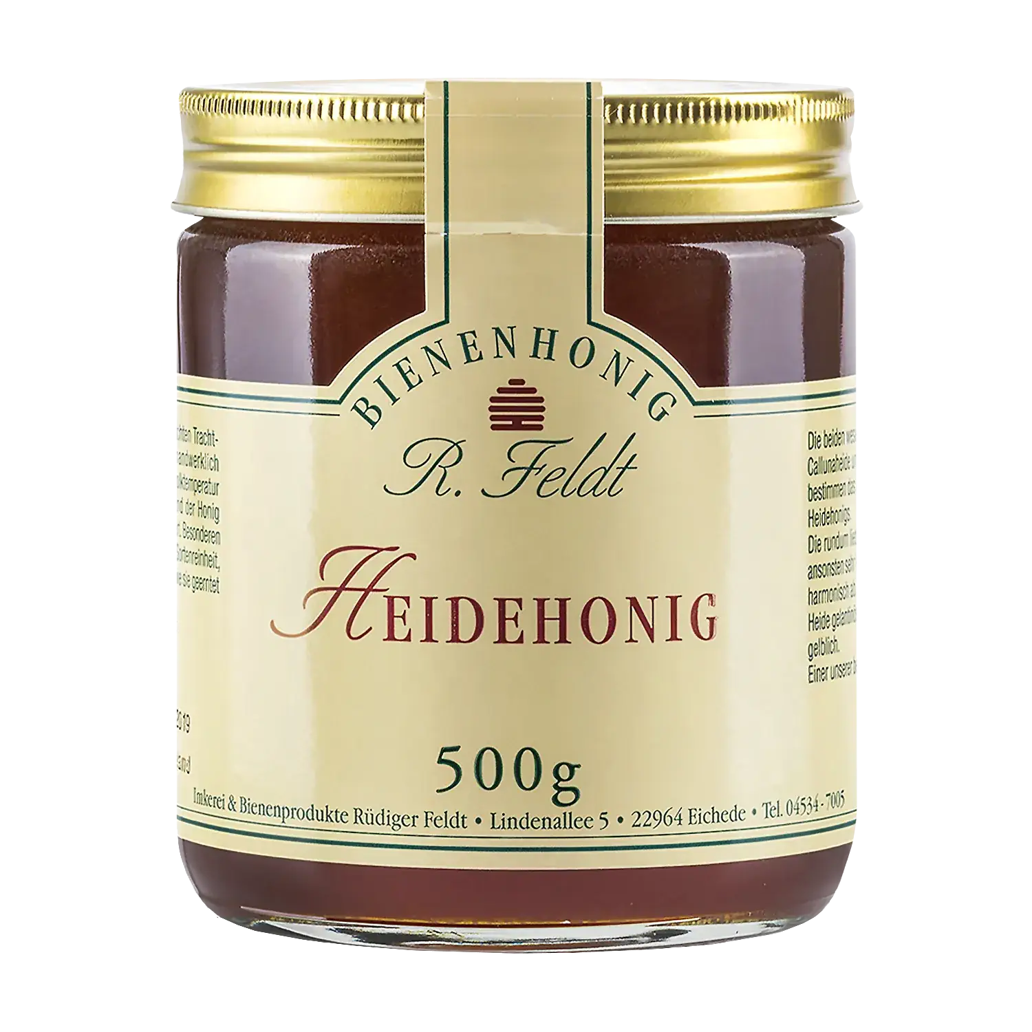 Heidehonig im Glas