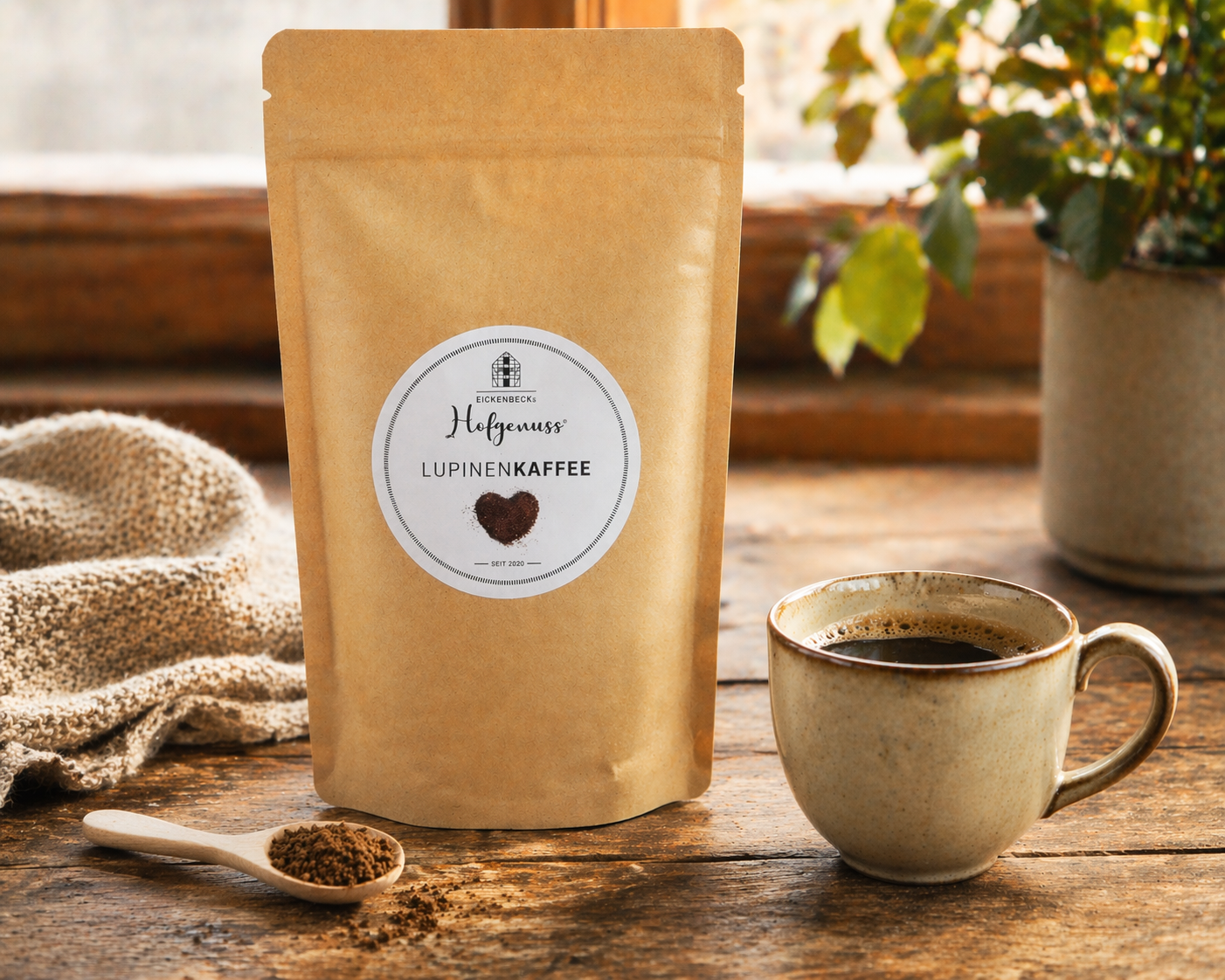 Lupinenkaffee, gemahlen