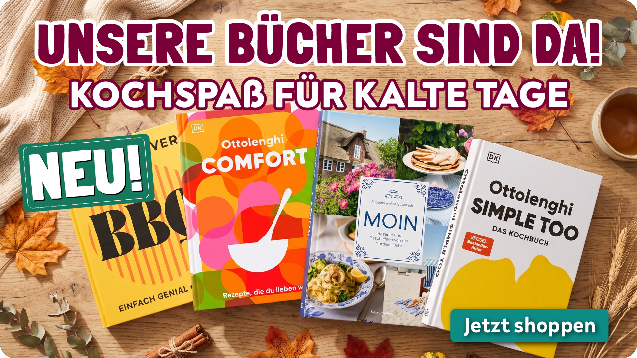 Bücher neu, neue Kochbücher Aktionsbox