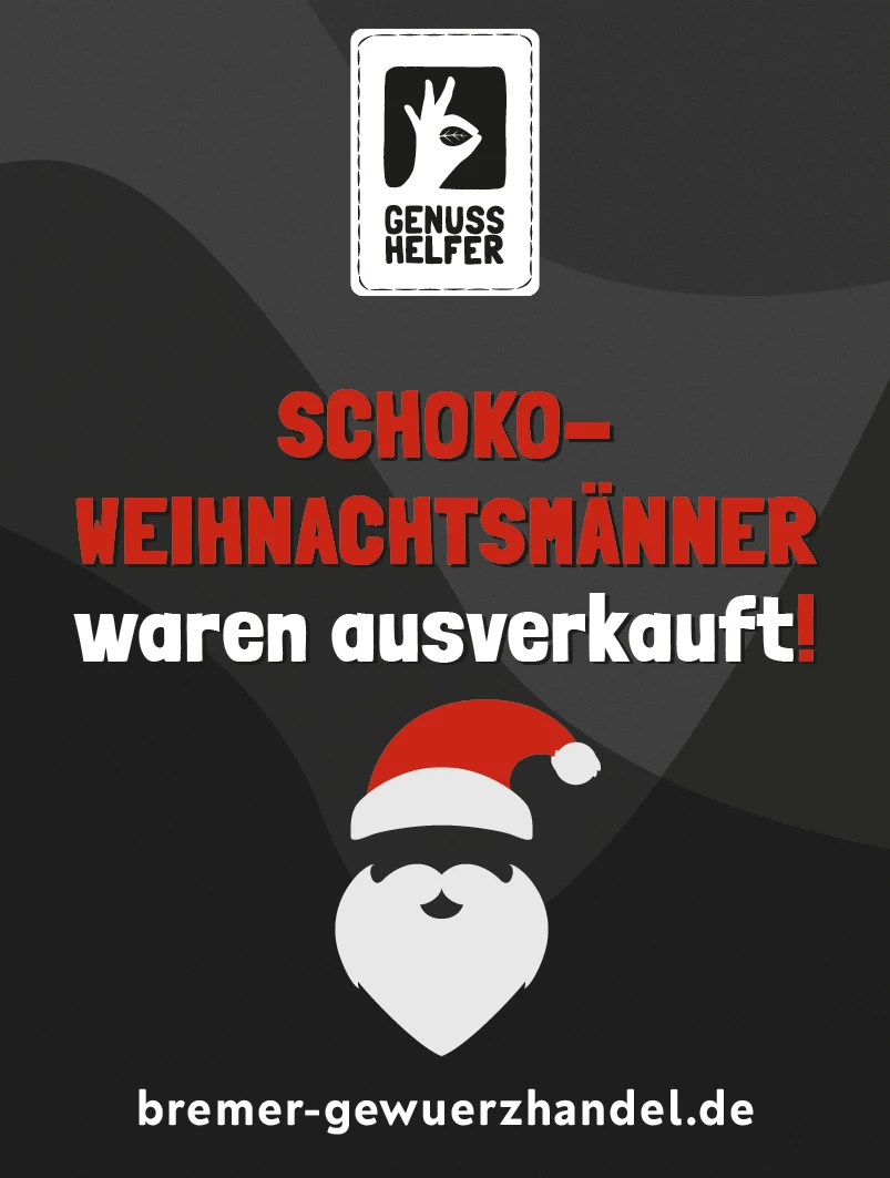 GeNUSSmischung - Schoko-Weihnachtsmänner waren ausverkauft GeNUSSmischung - Schoko-Weihnachtsmänner waren ausverkauft
