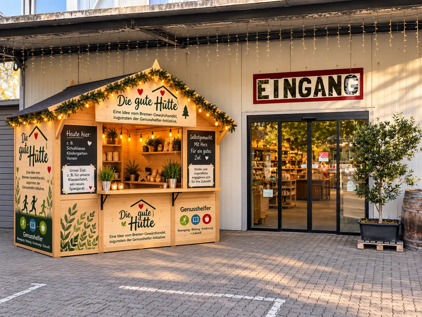 Gute Hütte Gesamtansicht Moodbild