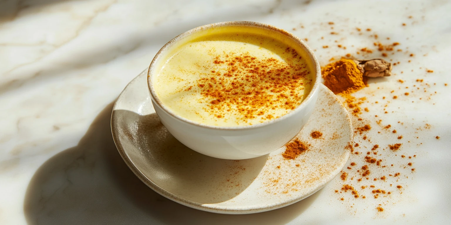 Goldene Milch mit Kurkuma als wohlig-warmes Getränk