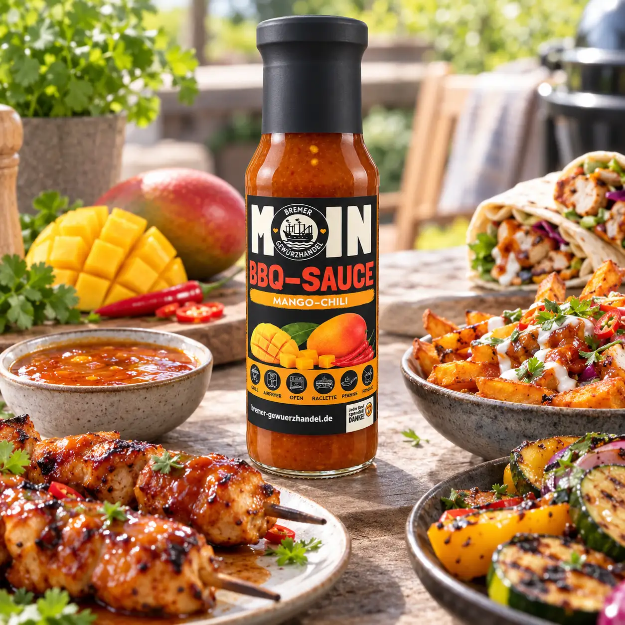 BBQ Sauce Mango & Chili