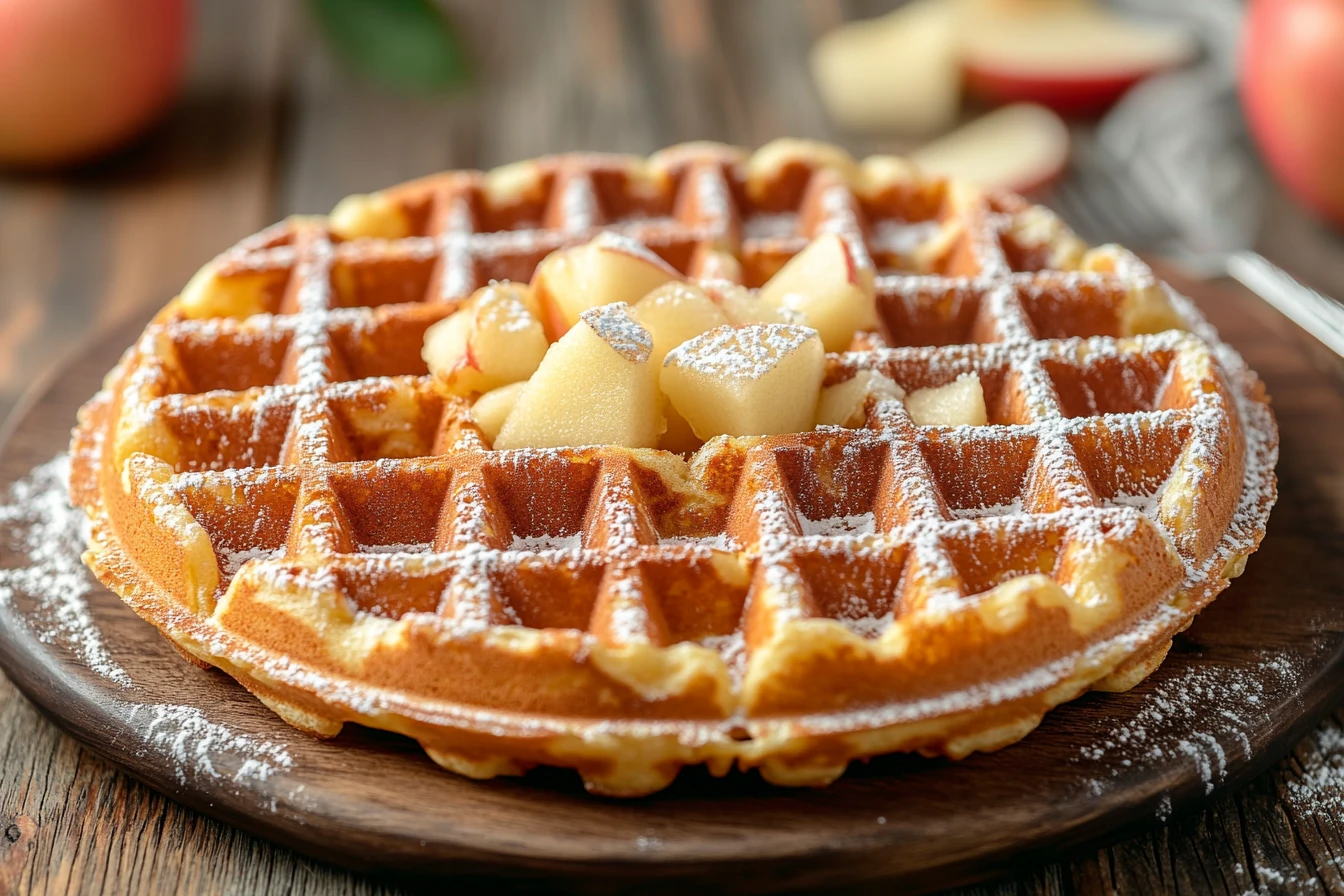 Apfelwaffeln Apfelwaffeln