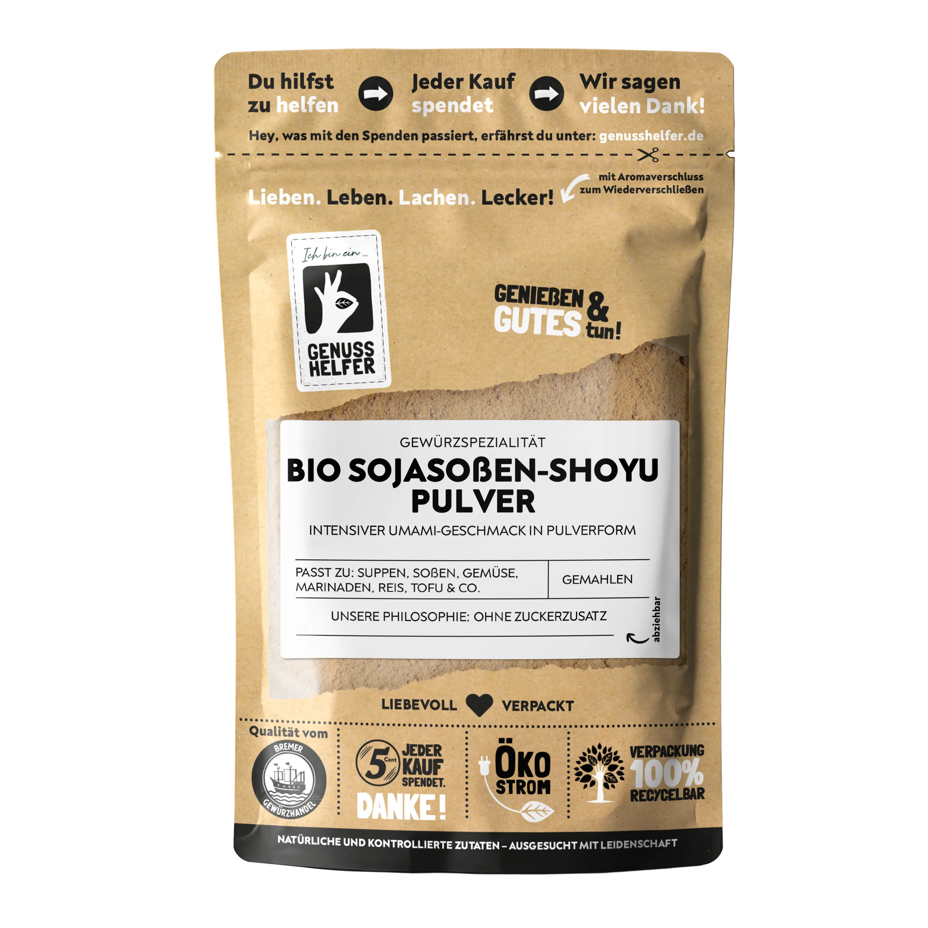 Sojasoße BIO Shoyu Pulver