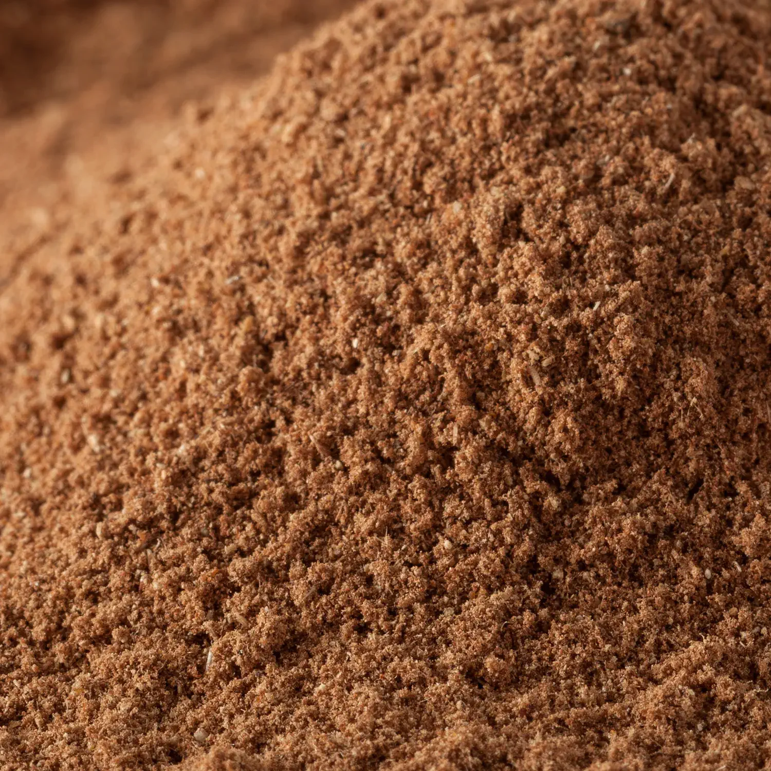 Nahaufnahme von gemahlenem Lebkuchengewürz