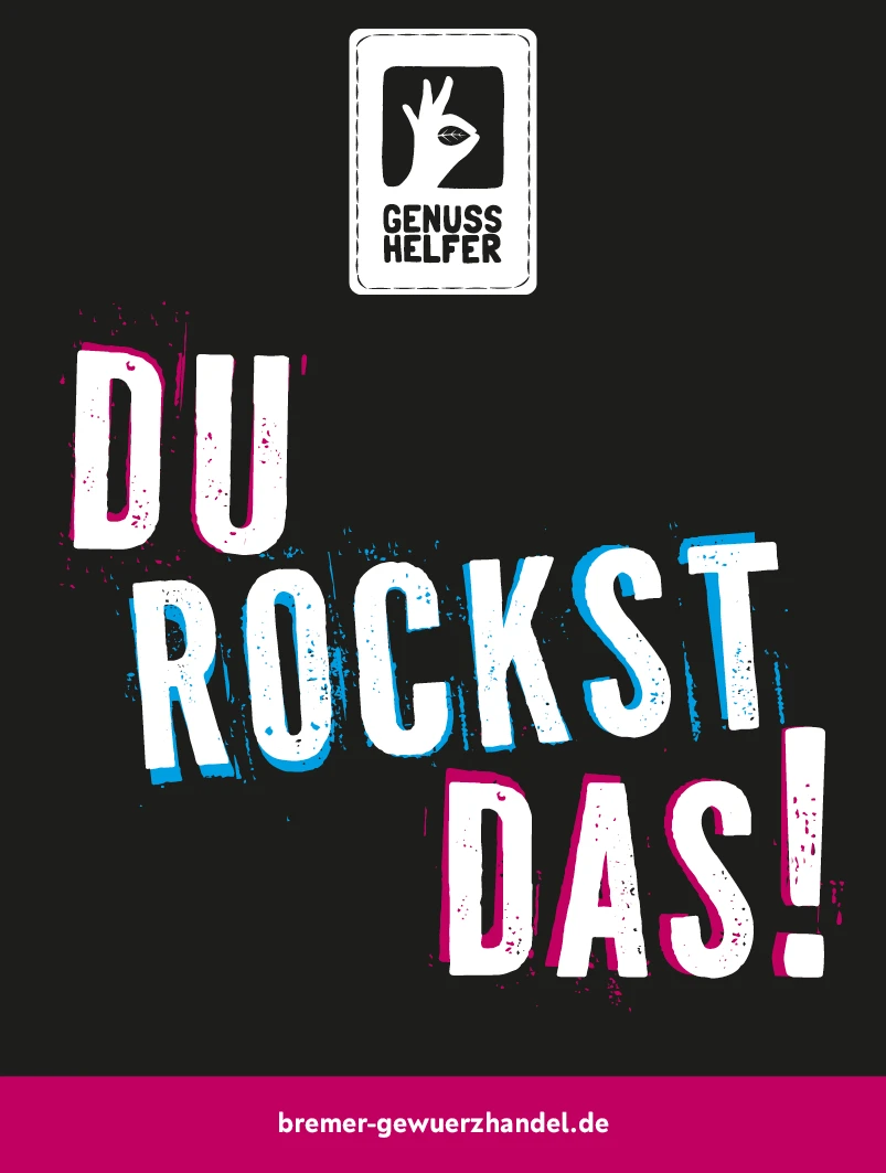 GeNUSSmischung - Du rockst das (bunt)