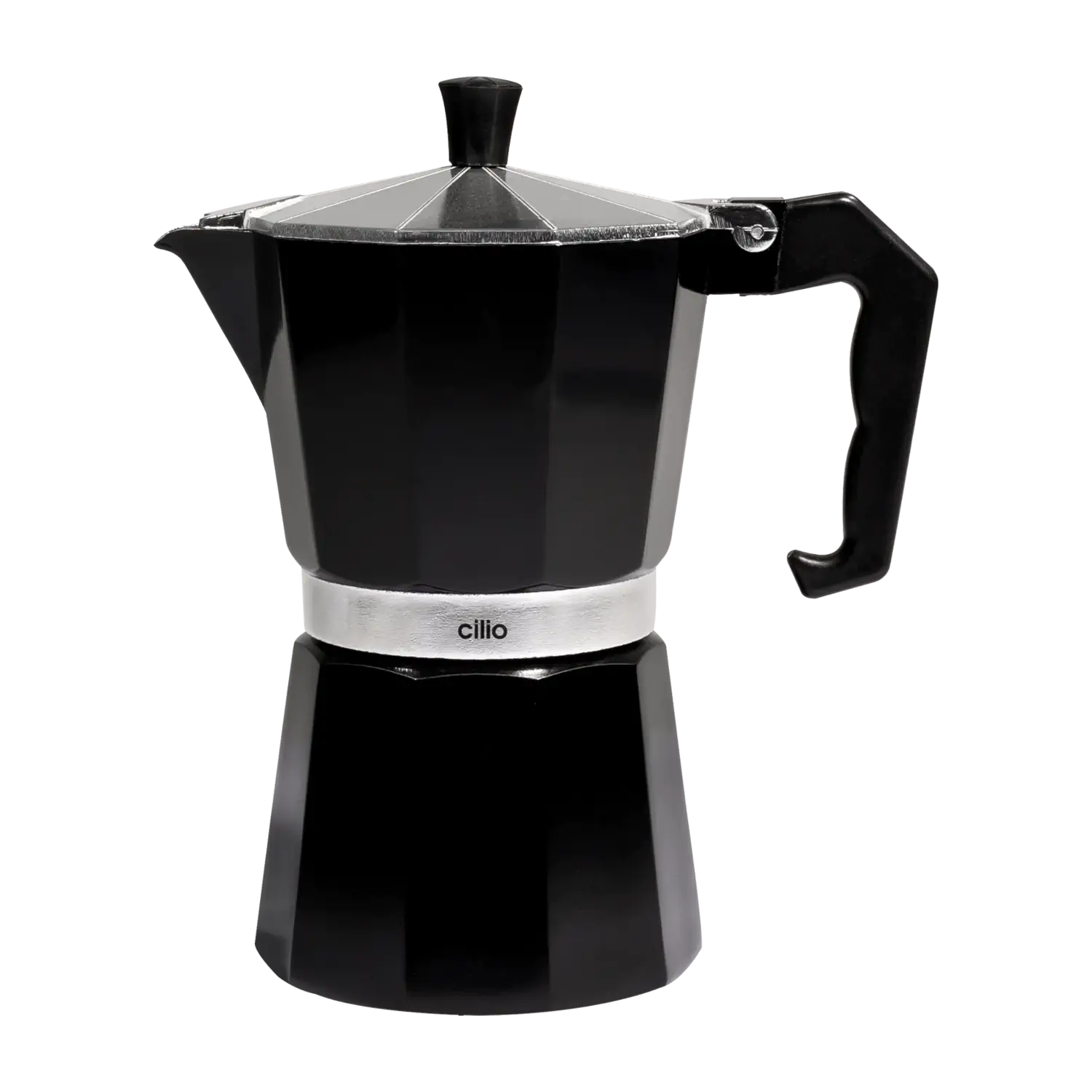 Cilio Espressokocher Classico, 6 Tassen schwarz