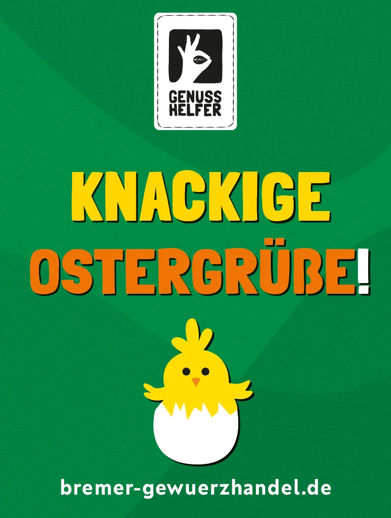 GeNUSSmischung - Knackige Ostergrüße