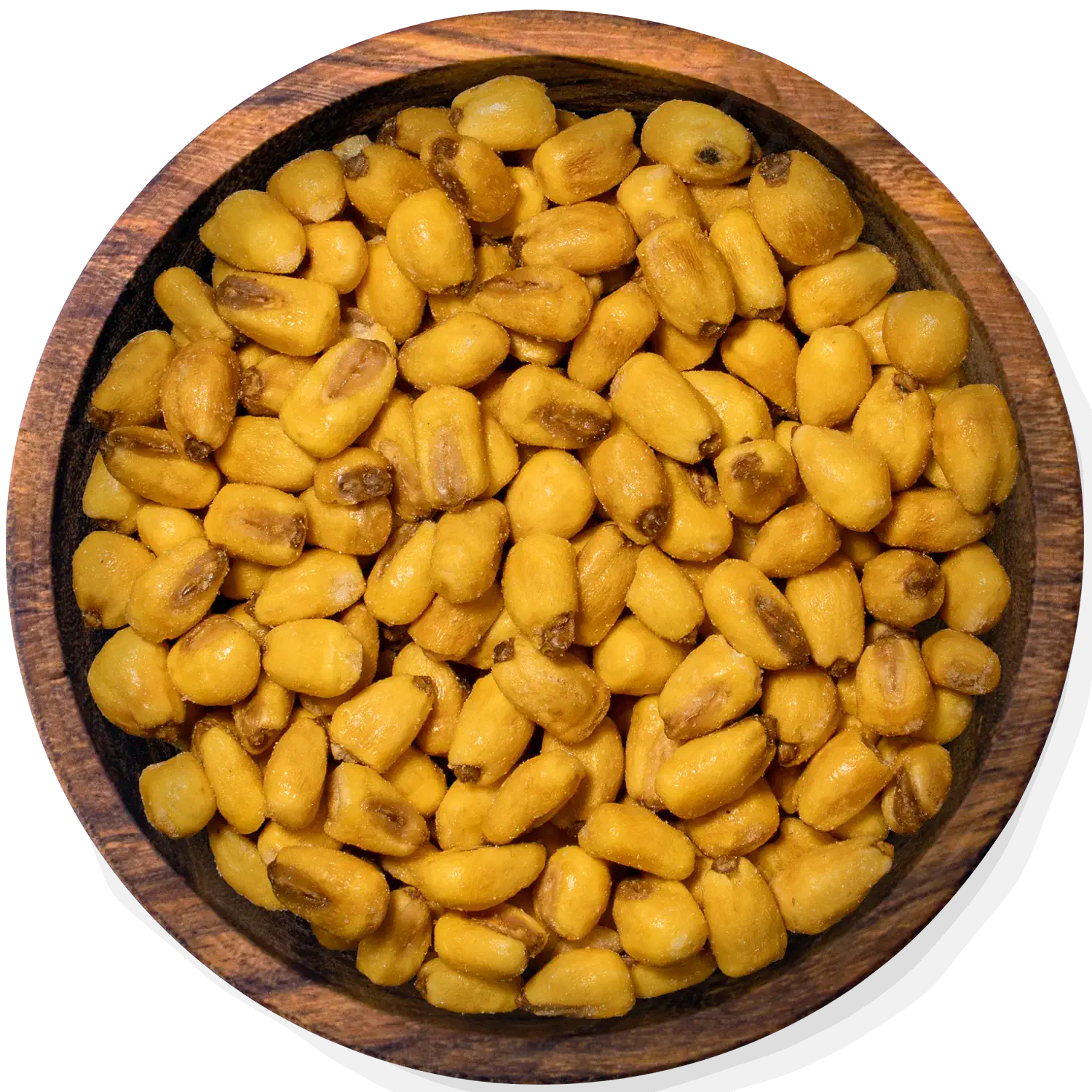Giant Corn Maiskörner, geröstet & gesalzen Vorderansicht eines Beutels mit geröstetem Giant Corn