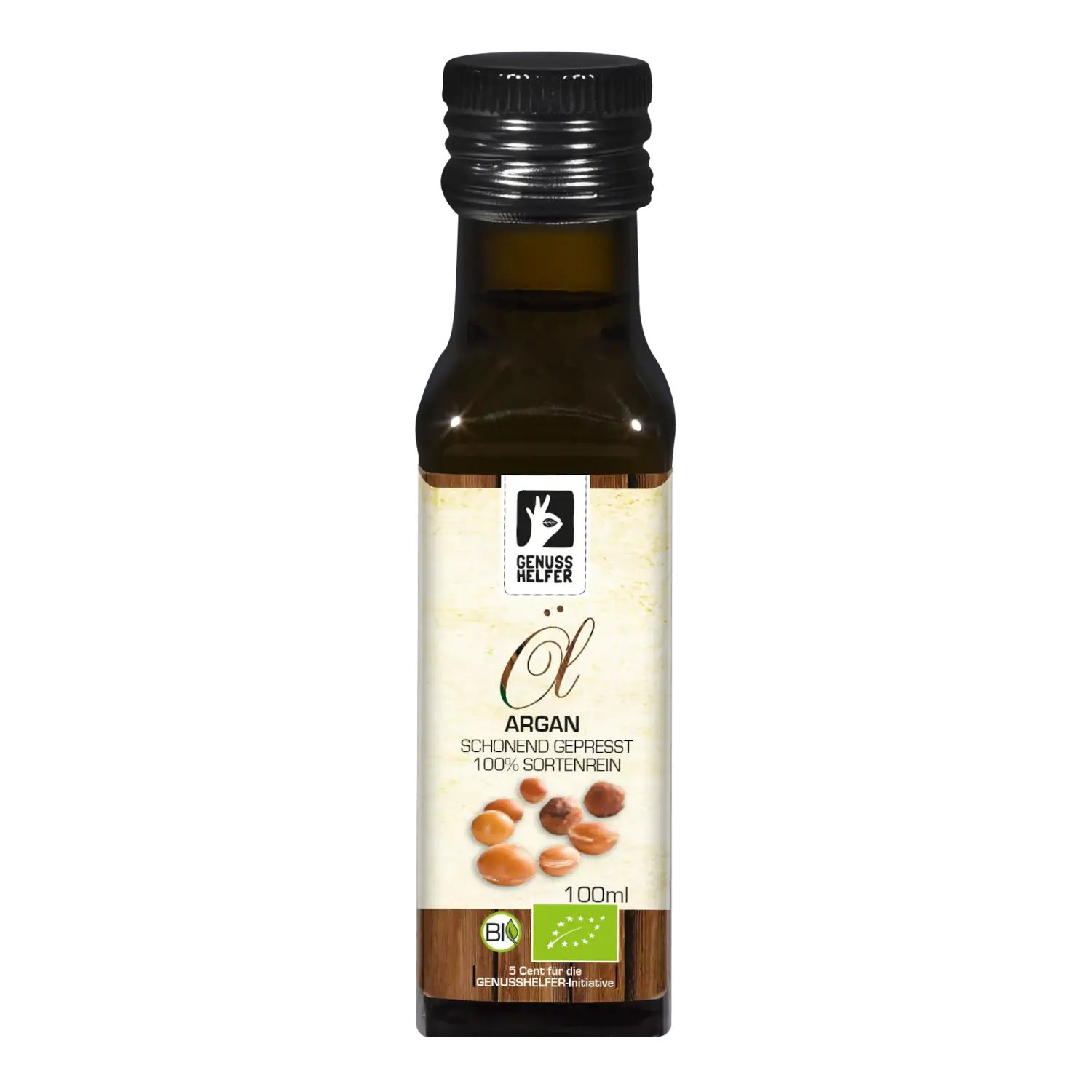 Arganöl BIO, kaltgepresst Arganöl in einer 100-ml-Flasche
