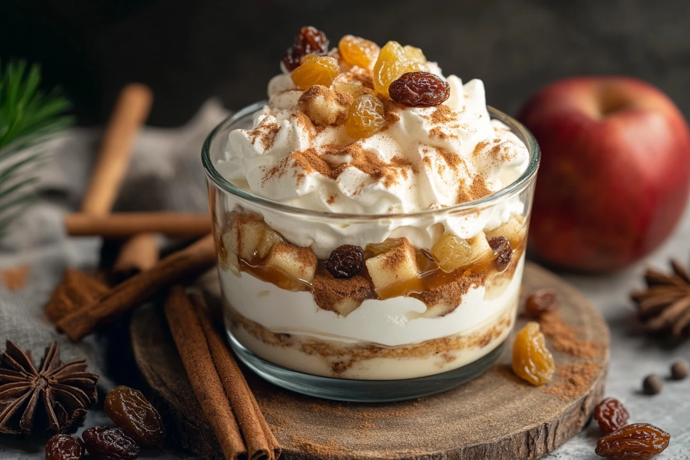Weihnachtsdessert im Glas Weihnachtsdessert im Glas