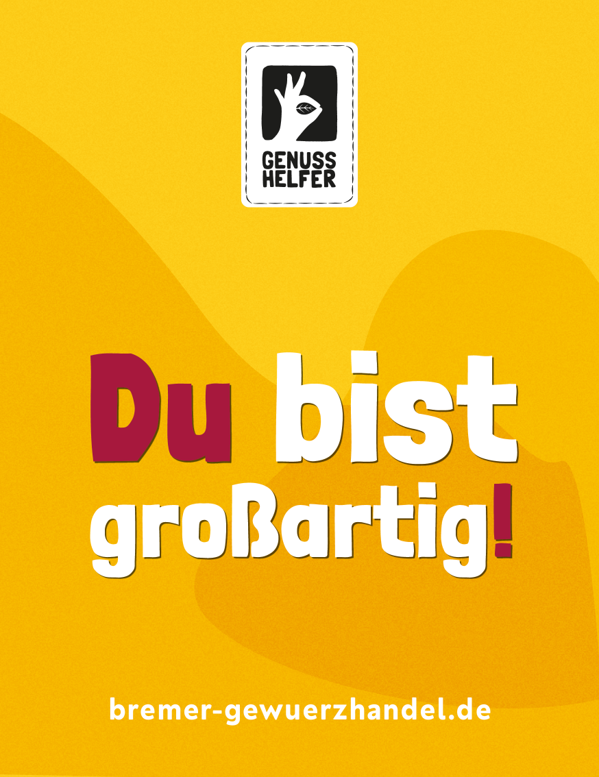 GeNUSSmischung - Du bist großartig